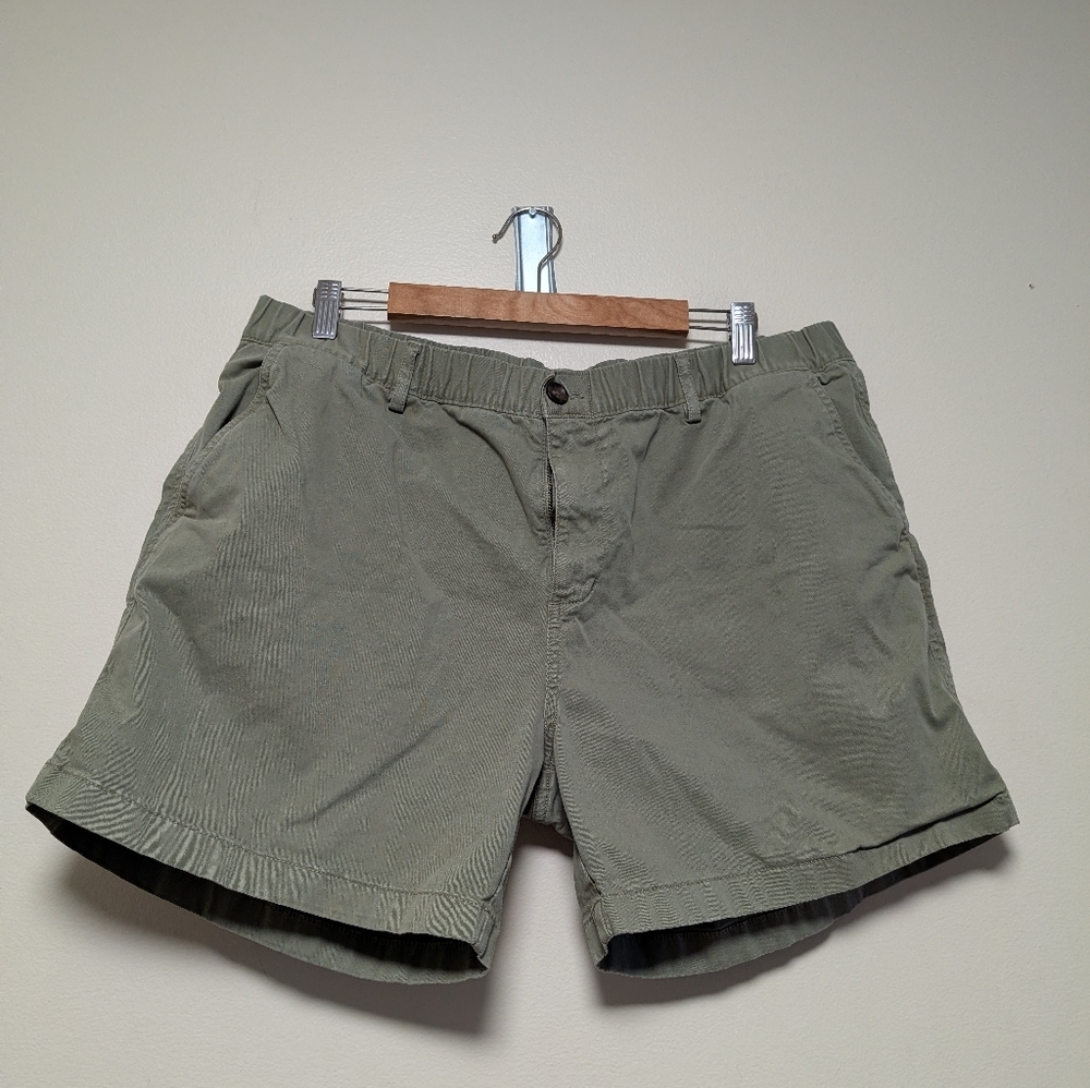 Bearbottom Olive Green Stretch Shorts Men’s XXL 5.5” Inseam